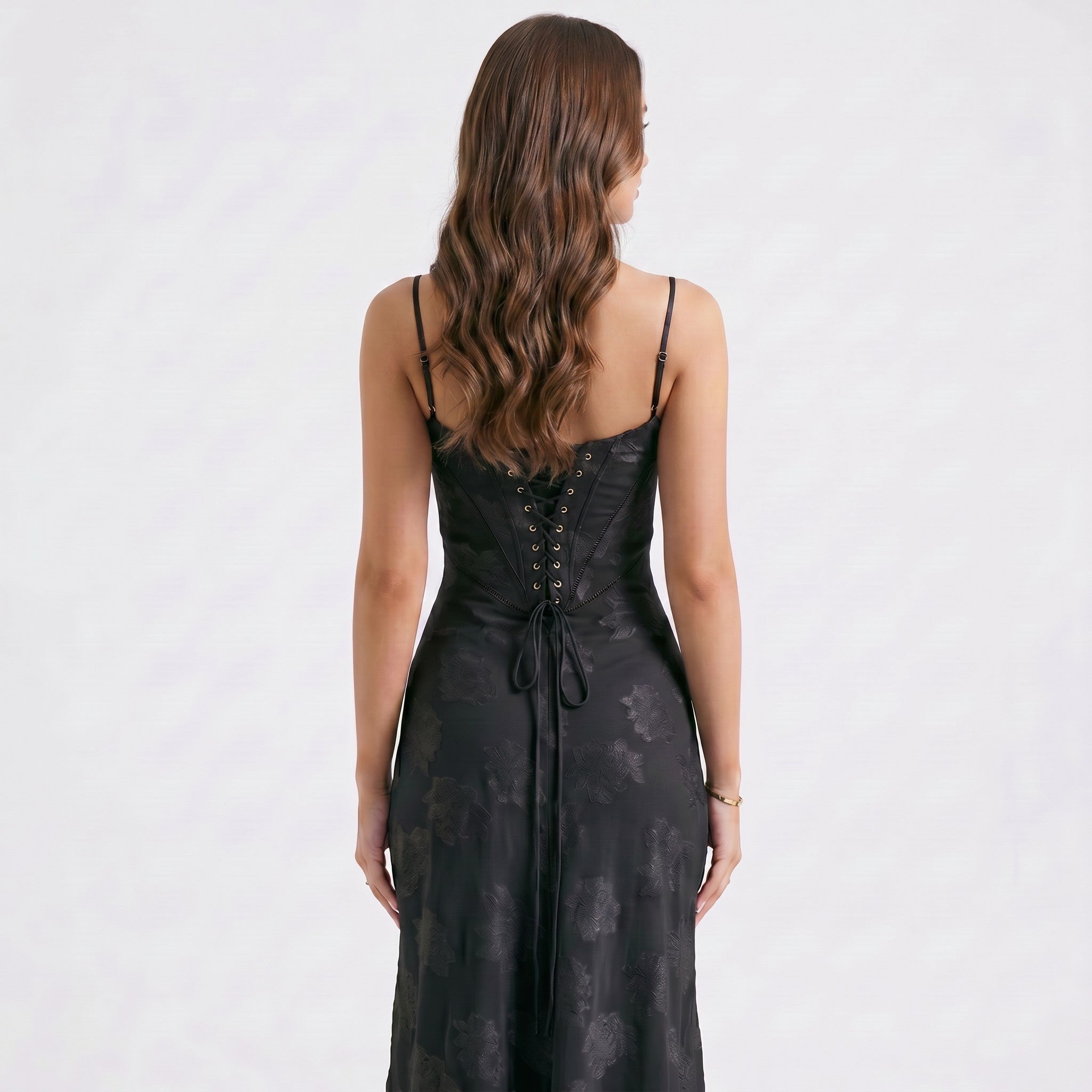 black-satin-slip-maxi-dress-back-model-chloris-whisper