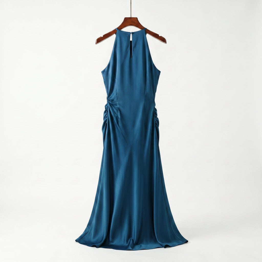 blue-satin-halter-dress-product-back-selene-splendor