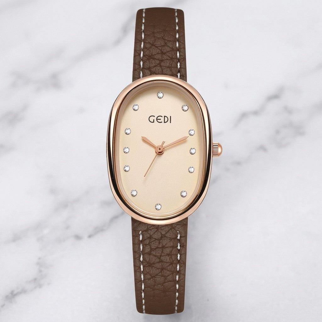 classic-oval-dial-watch-front-display-terra-minimalist