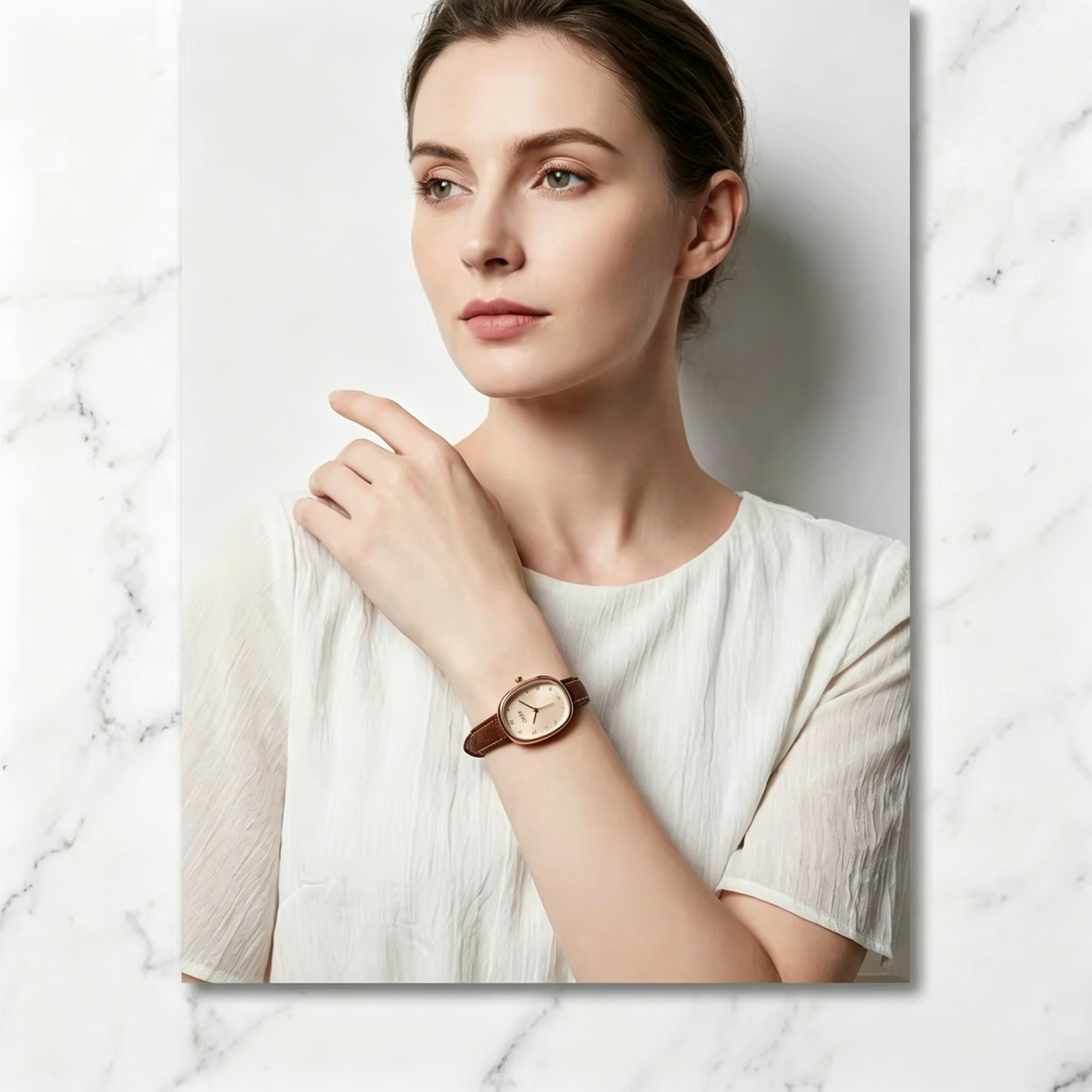 elegant-brown-leather-watch-model-display-terra-minimalist