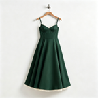 emerald-satin-a-line-midi-dress-product-front-juno-muse