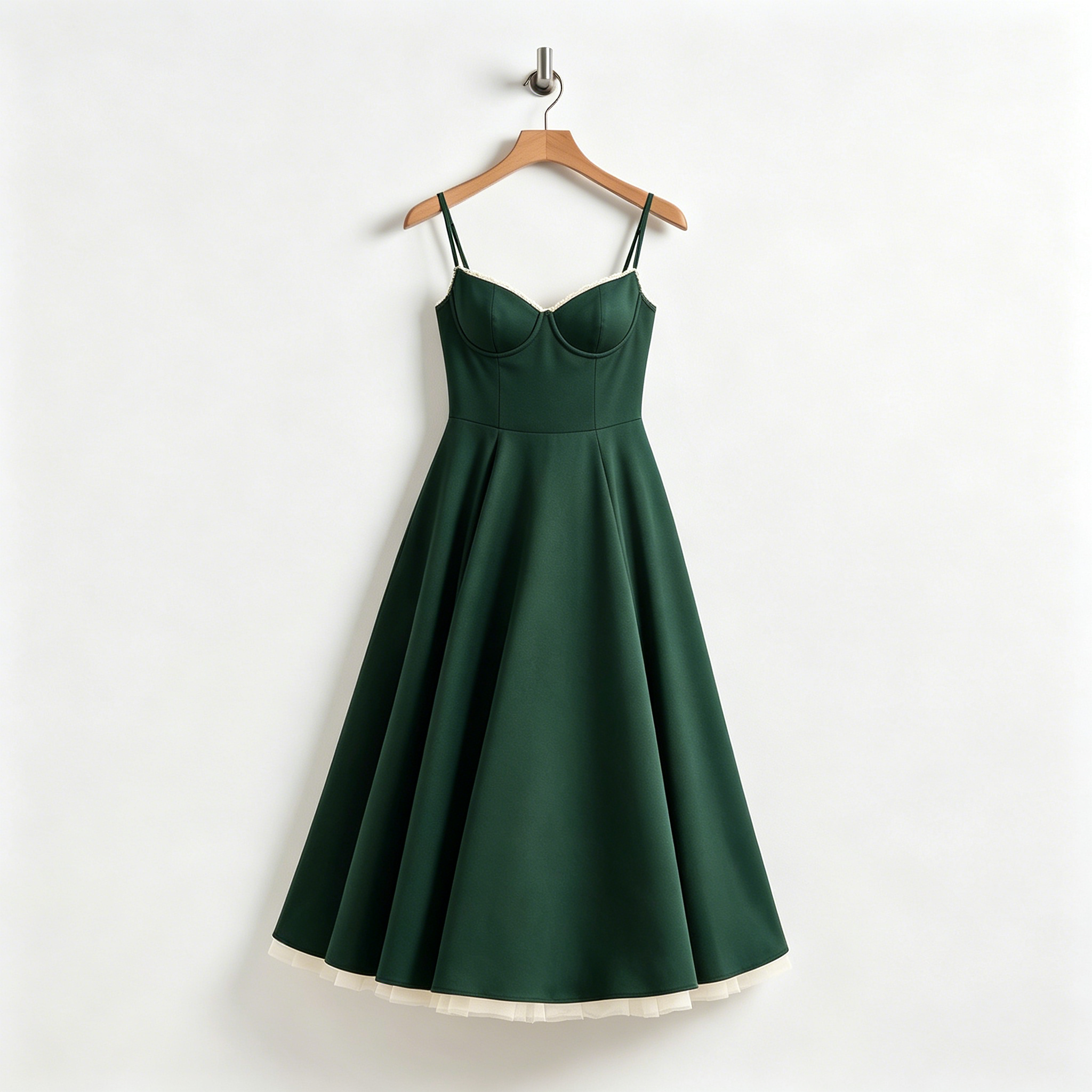 emerald-satin-a-line-midi-dress-product-front-juno-muse