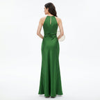 emerald-satin-halter-dress-back