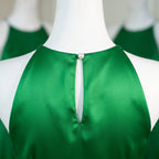 emerald-satin-halter-dress-draping-feature