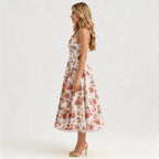 floral-satin-a-line-midi-dress-side-model-juno-muse