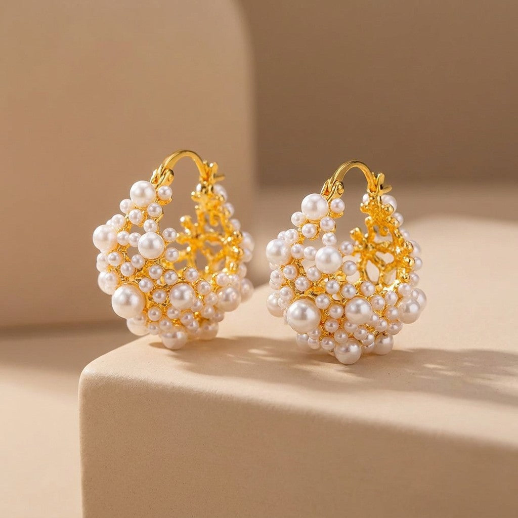 gold-pearl-cluster-earrings-creative-luna-cluster