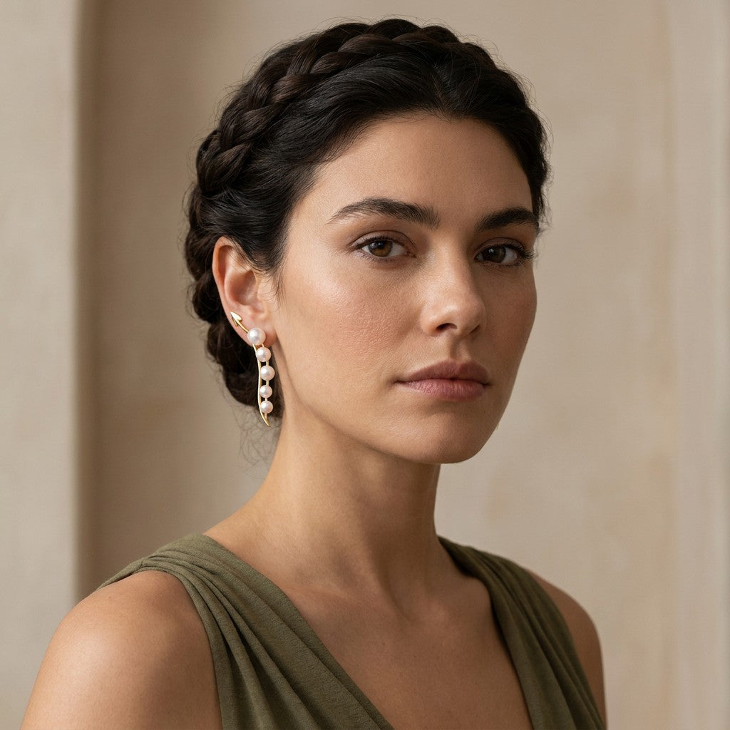 gold-pearl-ear-climber-front-goddess-glow