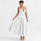ivory-polyester-corset-midi-dress-feature-detail-eos-radiance