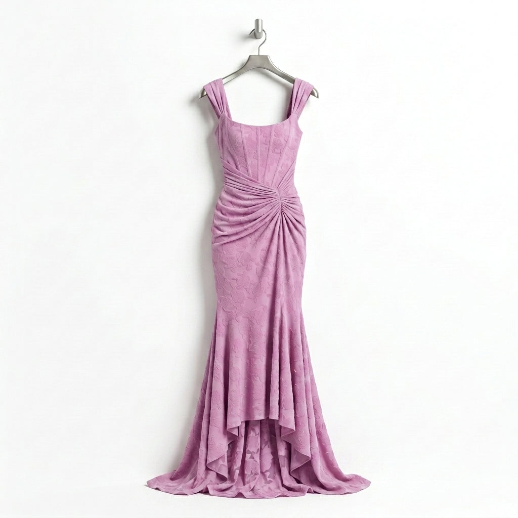 lilac-spandex-dress-display-front-calypso-contour