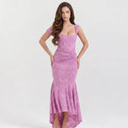 lilac-spandex-dress-model-front-calypso-contour