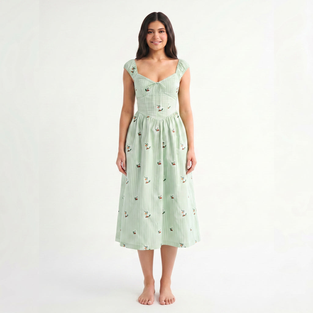 mint-green-polyester-front-model-ianthe-garden