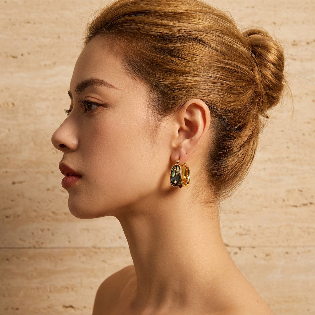 multicolor-abalone-shell-hoop-earring-lifestyle-aura-shell