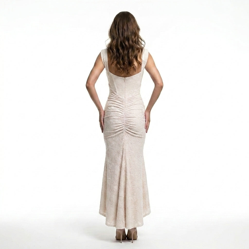 pale-pink-spandex-mermaid-dress-back-model-calypso-contour