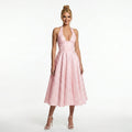 pink-jacquard-halter-midi-dress-front-model-alcestis-grace