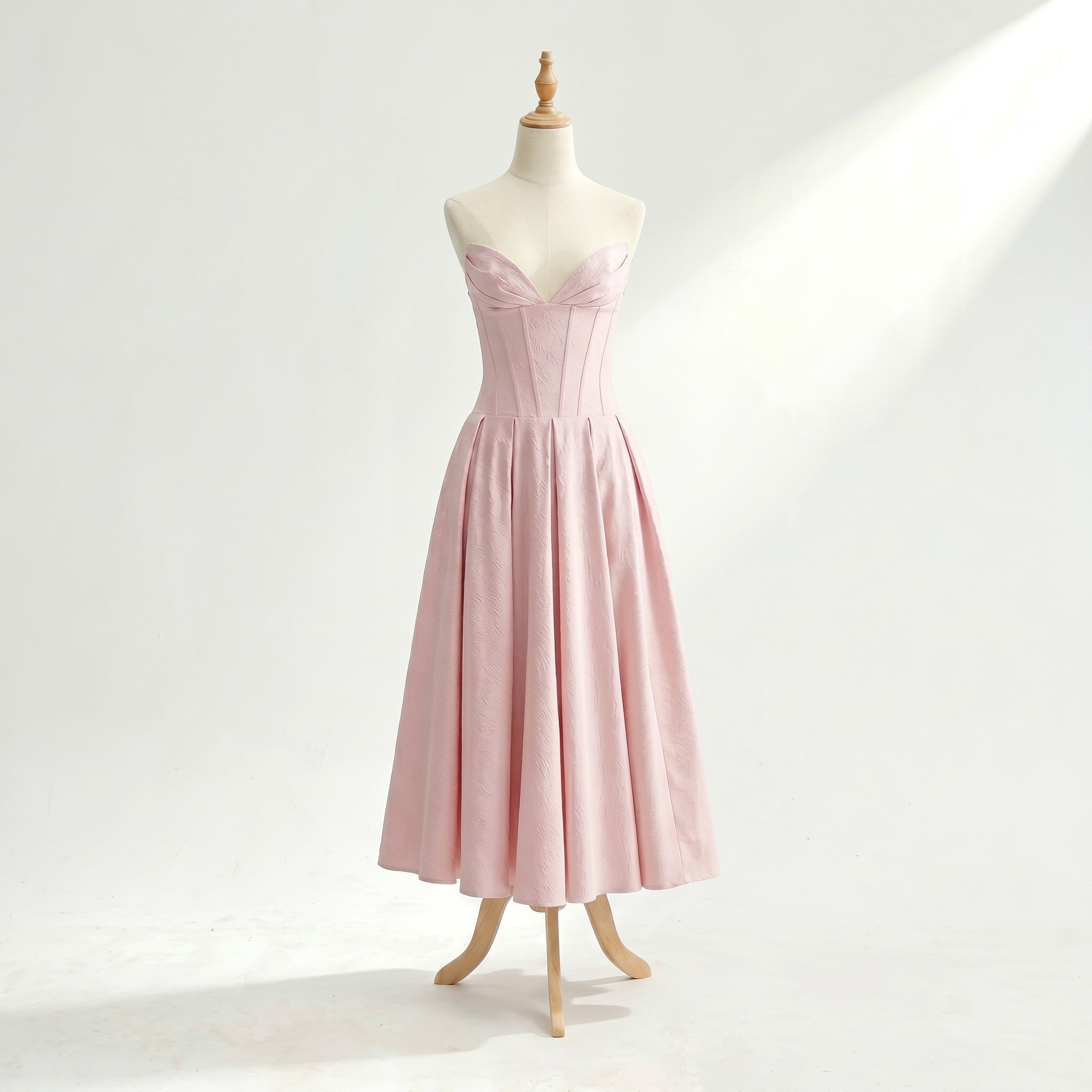pink-polyester-corset-midi-dress-product-front-eos-radiance