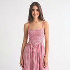 red-polyester-dress-detail-hestia-picnic
