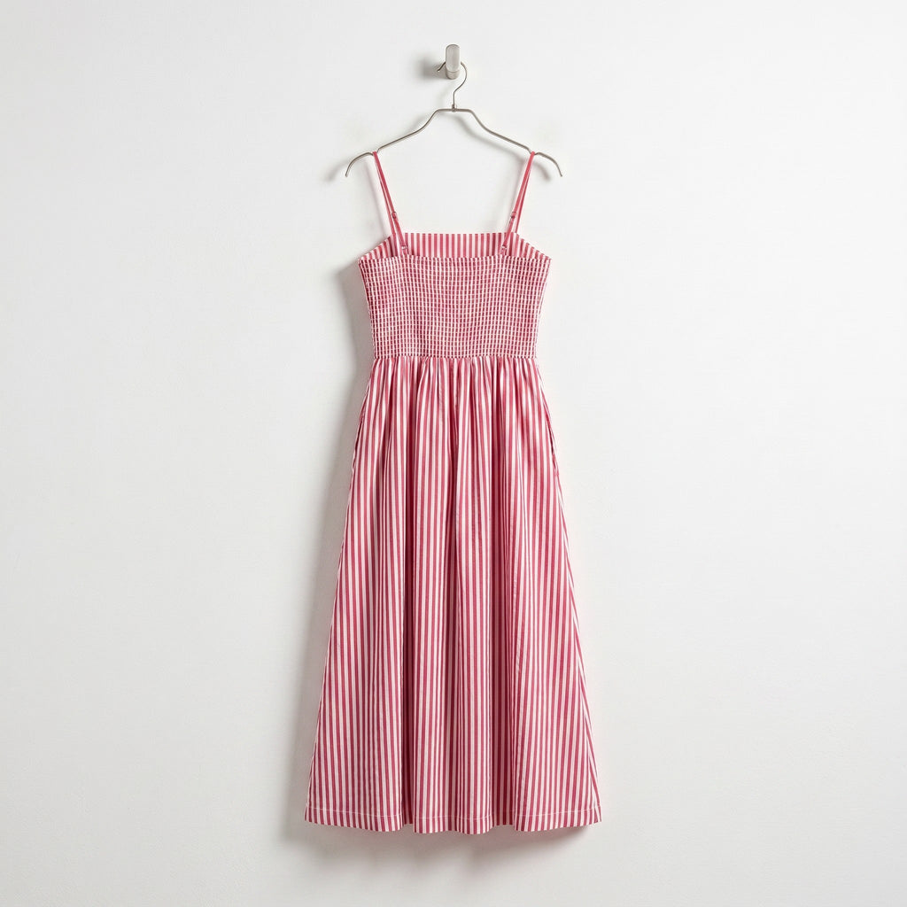 red-polyester-dress-display-back-hestia-picnic