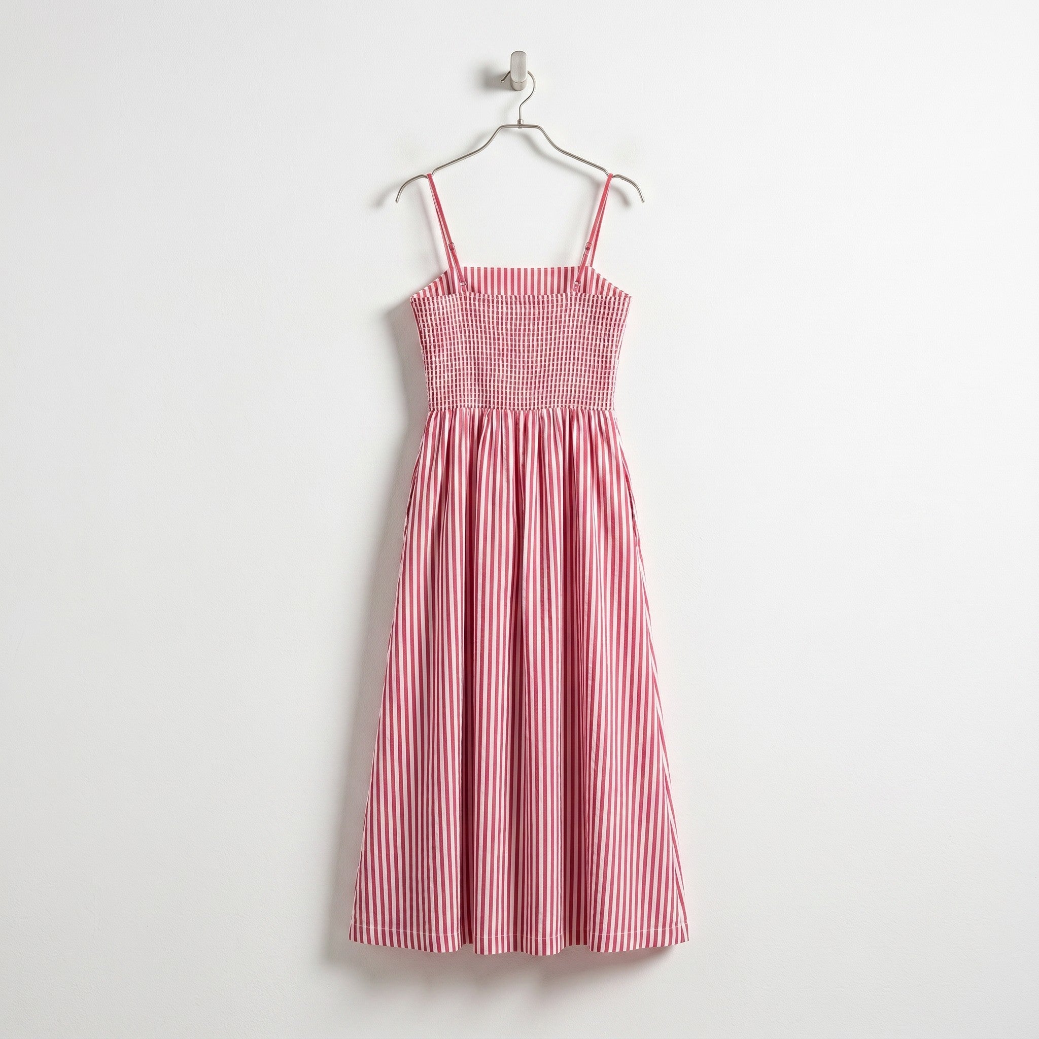 red-polyester-dress-display-back-hestia-picnic