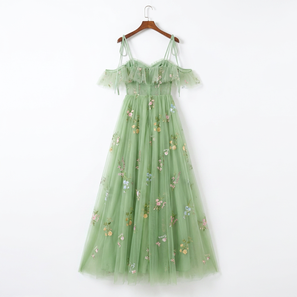 sage-green-tulle-embroidered-gown-studio-back