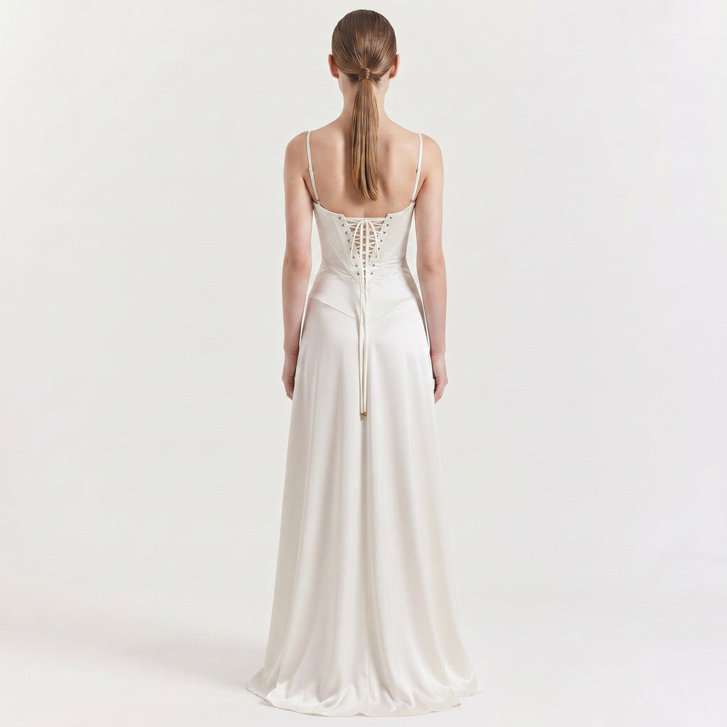 white-satin-gown-back-model-urania-radiance