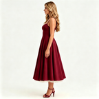 wine-satin-a-line-midi-dress-side-model-juno-muse