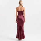 wine-satin-corset-maxi-dress-back-model-aphrodite-allure