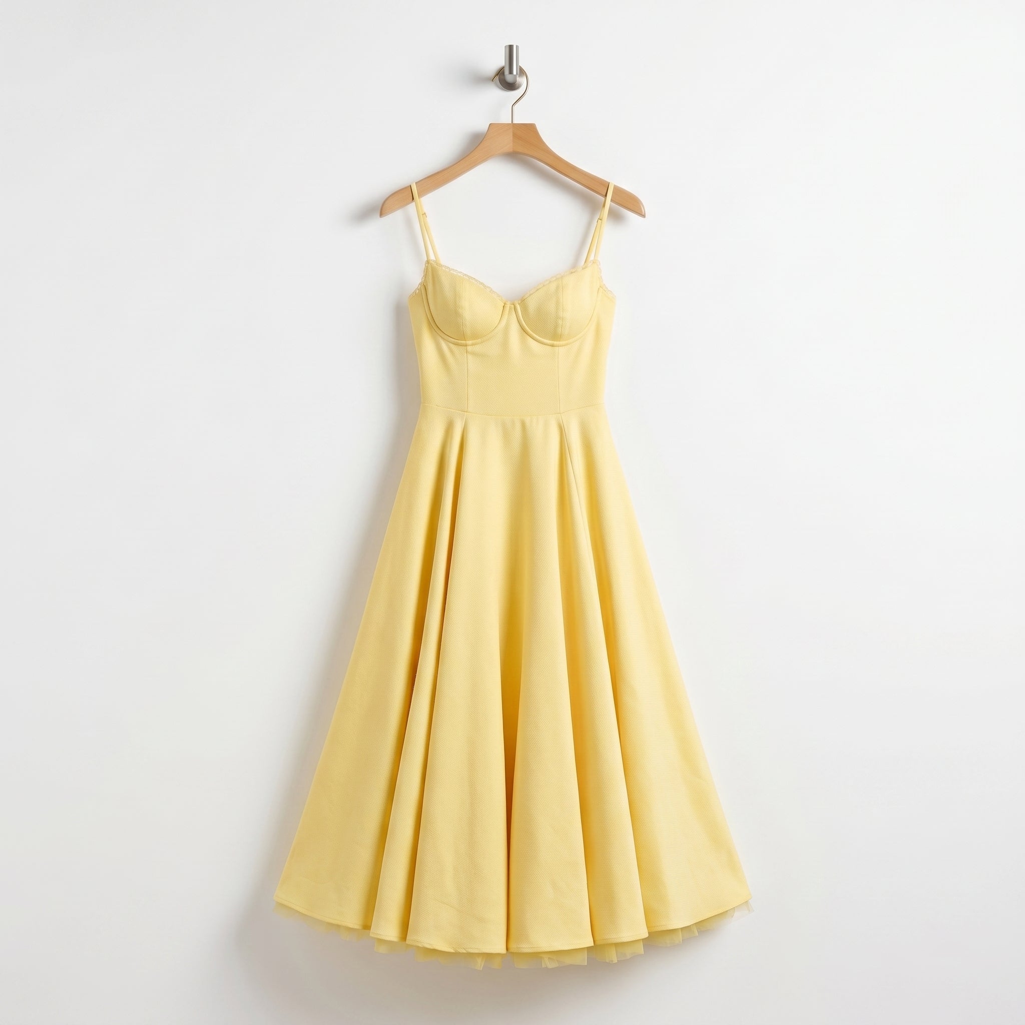 yellow-satin-dress-display-front-juno-muse